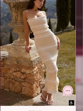 House of CB | Dresses | House Of Cb Calista Ombre Flame Maxi Nwot Size L |  Poshmark